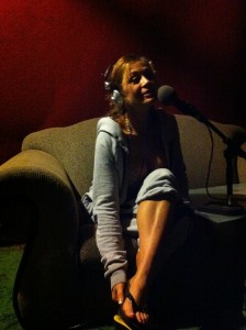 Chasey In studio relaxed